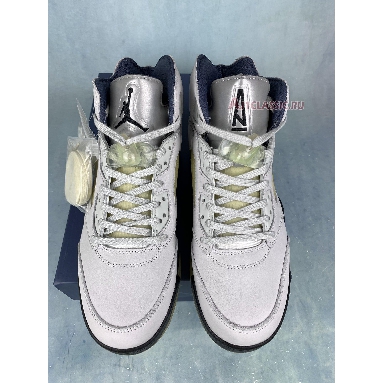 A Ma Maniere x Air Jordan 5 Retro Dawn FZ5758-004 Photon Dust/Black/Diffused Blue/Pale Ivory Sneakers