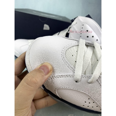 Air Jordan 6 Retro Midnight Navy CT8529-141-1 White/Midnight Navy Sneakers