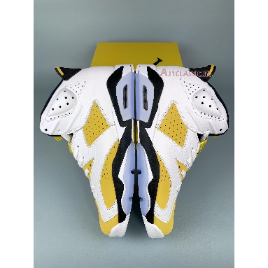 Air Jordan 6 Retro Yellow Ochre CT8529-170 White/Yellow Ochre/Black Sneakers