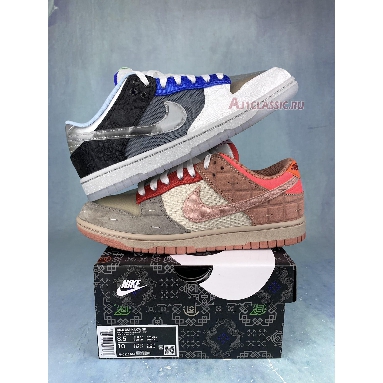 CLOT x Nike Dunk Low SP What The With Trading Card FN0316-999 Multi-Color/Multi-Color Sneakers