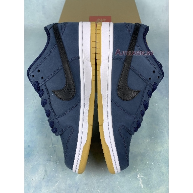 Nike Dunk Low Pro ISO SB Navy Gum CW7463-401 Midnight Navy/White/Gum Sneakers