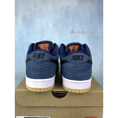 Nike Dunk Low Pro ISO SB Navy Gum CW7463-401 Midnight Navy/White/Gum Sneakers