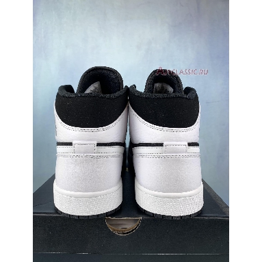 Air Jordan 1 Retro Mid Tuxedo 554724-113-1 Black/White Sneakers