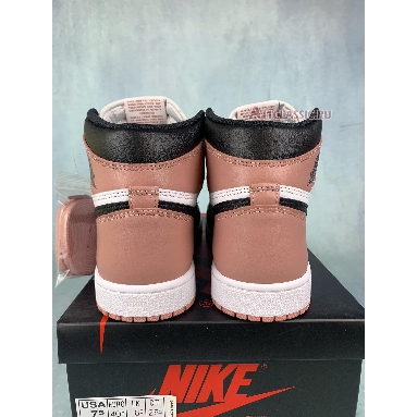 Air Jordan 1 Retro High NRG Rust Pink 861428-101-1 White/Black-Rust Pink Sneakers