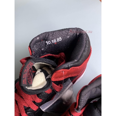 Air Jordan 1 Retro High Banned 2011 432001-001 Black/Varsity Red-White Sneakers