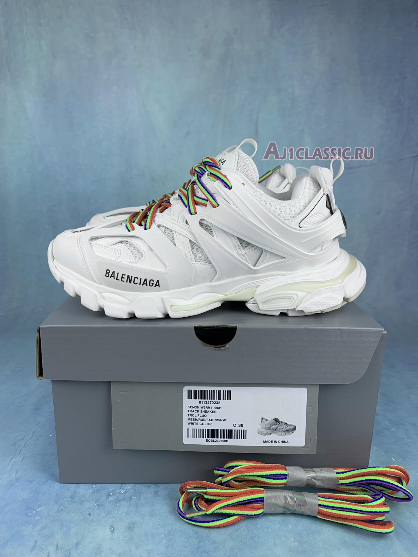 Balenciaga Track Trainer White Multi 542436 W3RM1 9081 White/White Multi Sneakers