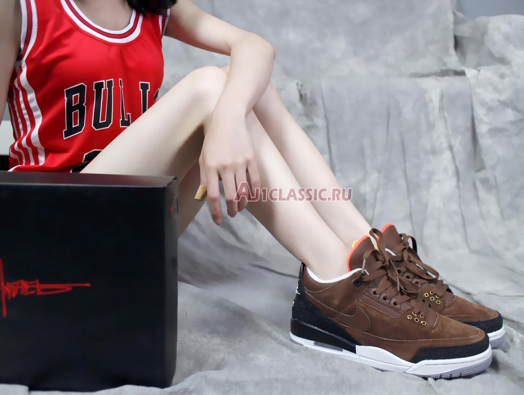 Air Jordan 3 Retro JTH NRG Bio Beige AV6683-200 Bio Beige/Opti Yellow-Bio Beige Sneakers