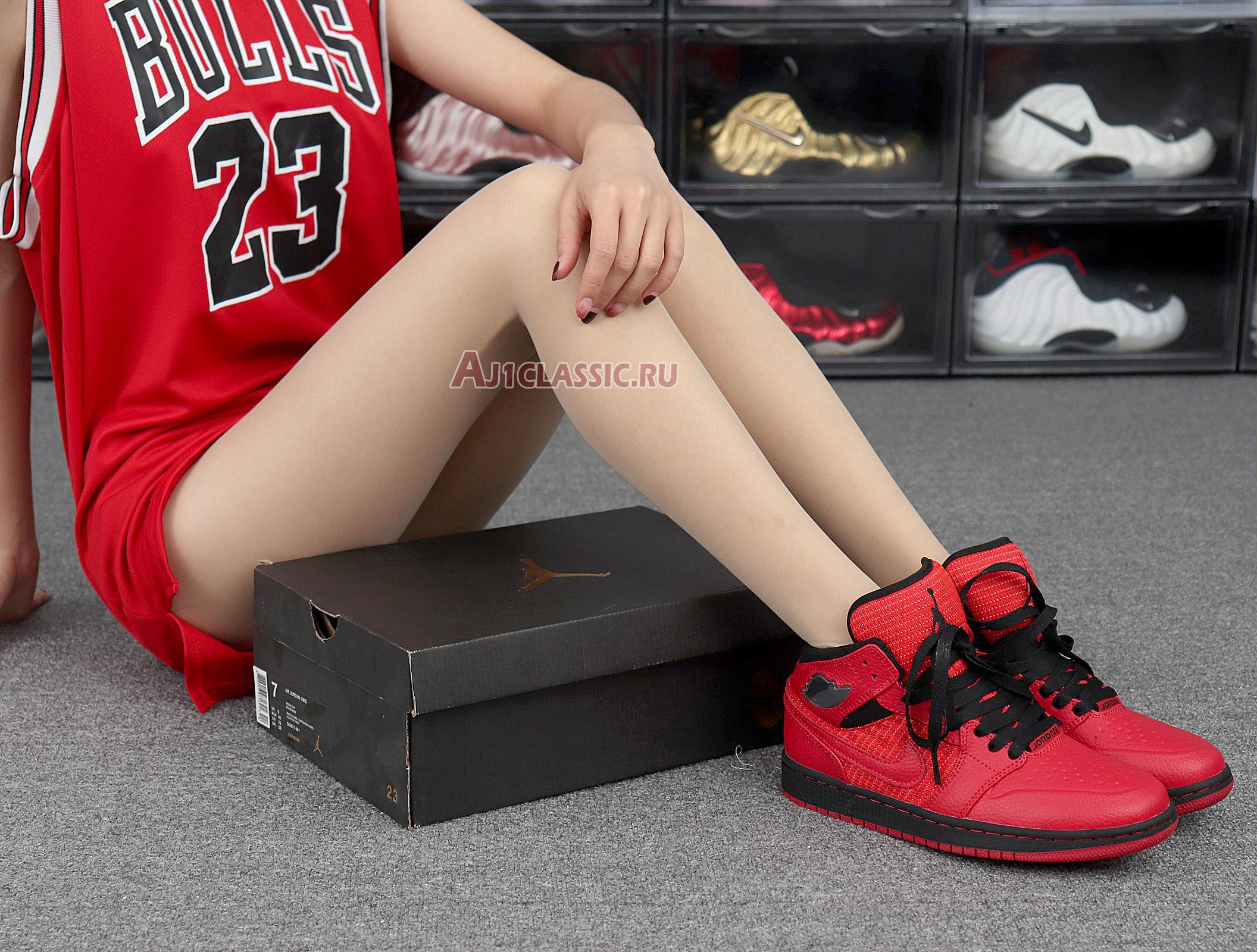Air Jordan 1 Retro 97 TXT Gym Red 555071-601 Gym Red/Black-Gym Red Sneakers