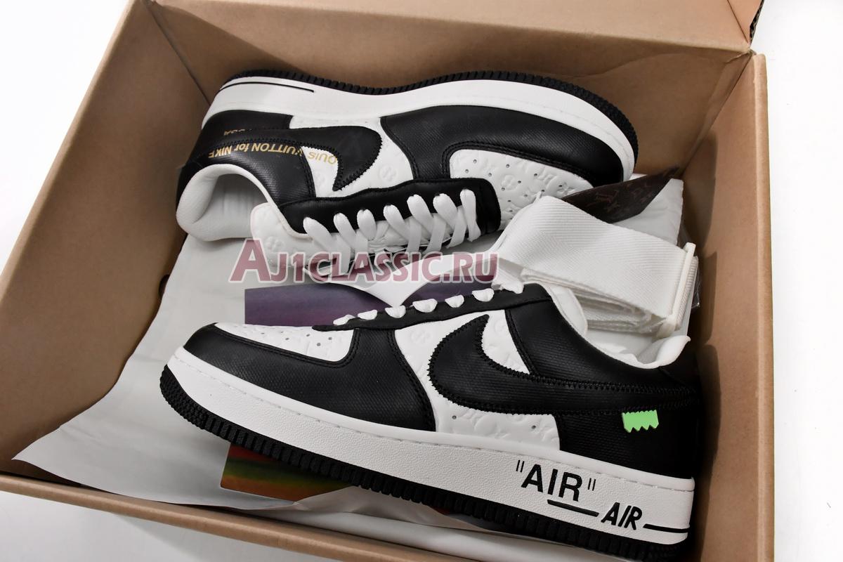 Louis Vuitton x Nike Air Force 1 Low White Black 7108-8 White/Black Sneakers