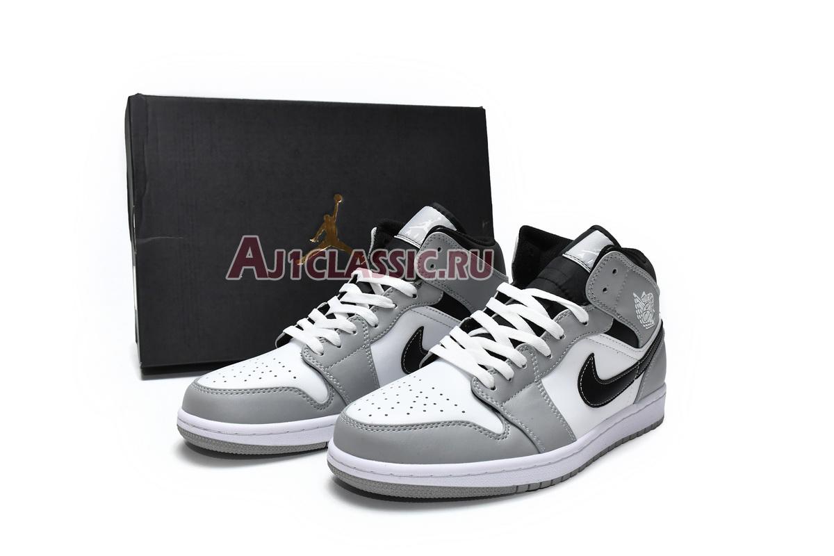Air Jordan 1 Mid Light Smoke Grey 554724-078 Light Smoke Grey/White-Anthracite Sneakers
