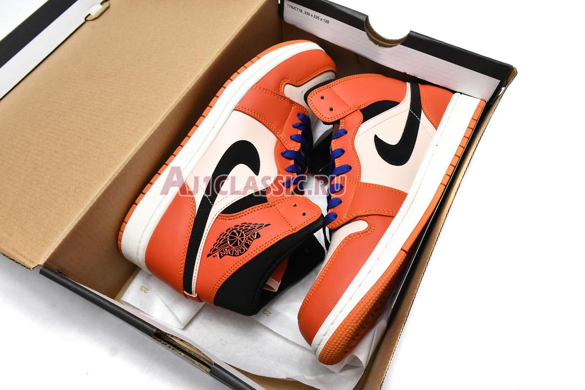 Air Jordan 1 Retro Mid SE Team Orange 852542-800 Team Orange/Black Sneakers