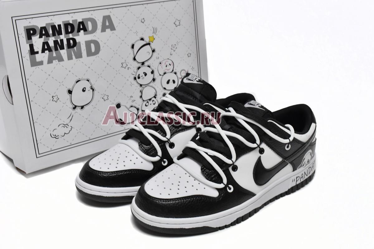 Off-White x Nike Dunk Low Panda DD1391-100-003 Black/Anthracite/White Sneakers