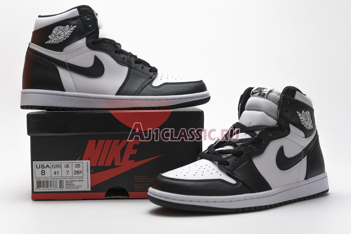 Air Jordan 1 Retro High OG Black/White 555088-010 Black/White-Black Sneakers