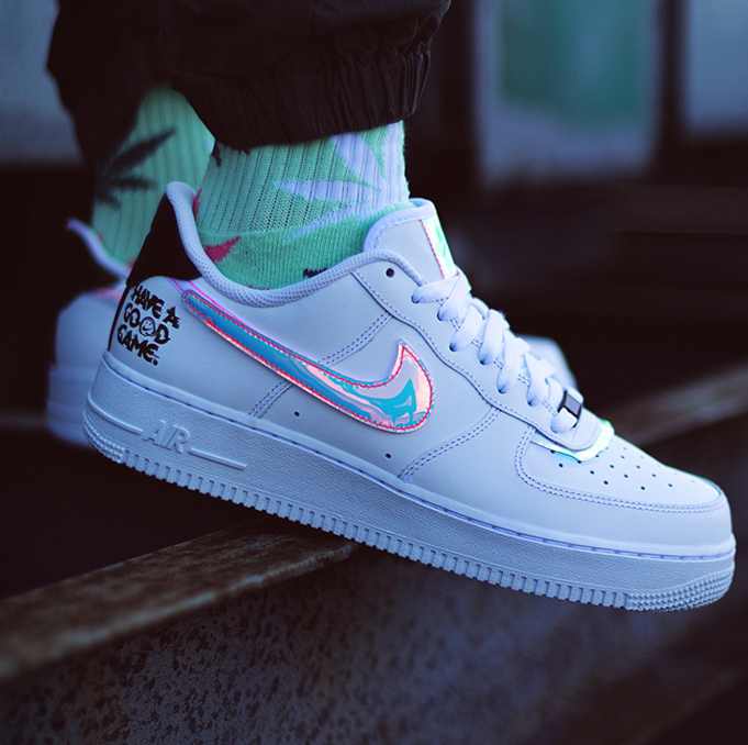 Nike Air Force 1 07 LV8 Have a Good Game DC0710-191 White/Multi-Color/White/Black Sneakers