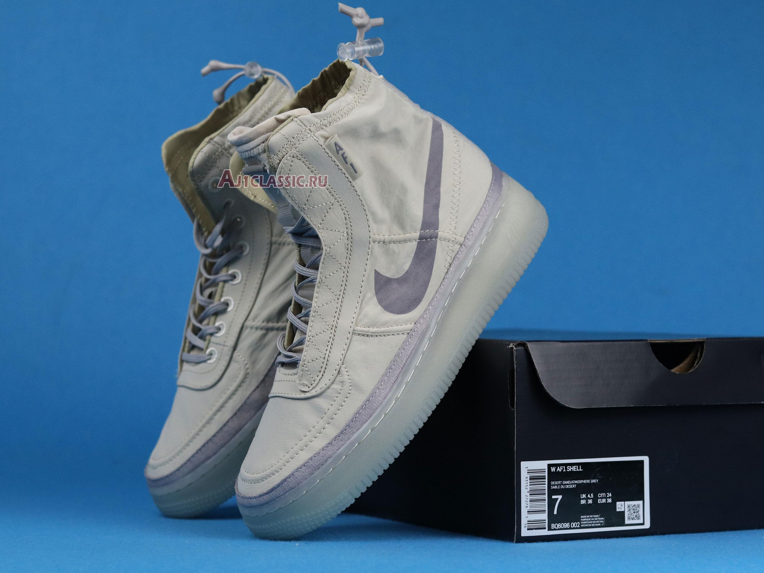 Nike Air Force 1 High Wmns Shell Sail BQ6096-002 Tan/Grey Sneakers