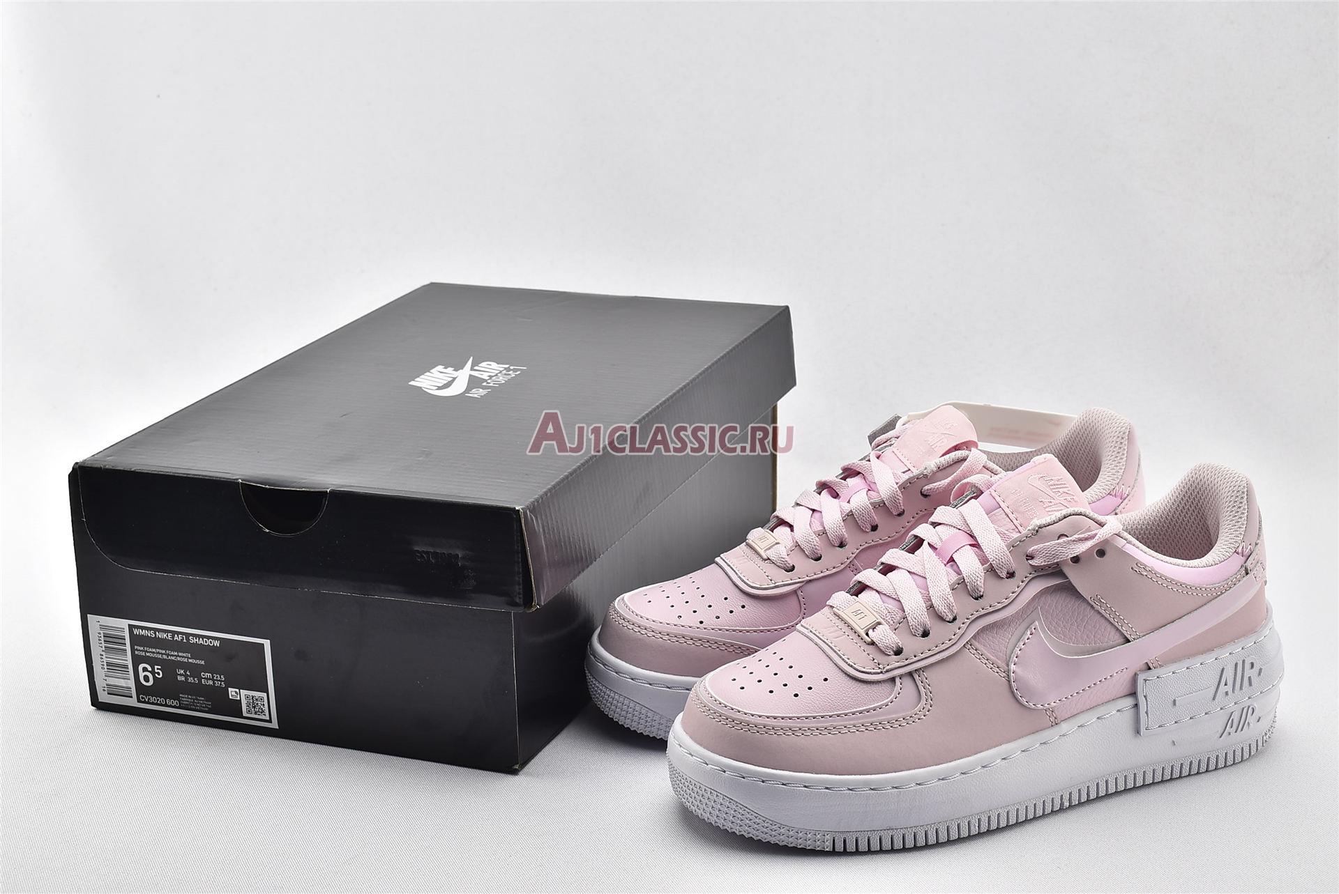 Nike Air Force 1 GS White Hydrogen Blue CV3020-600 Pink Foam/White/Pink Foam Sneakers