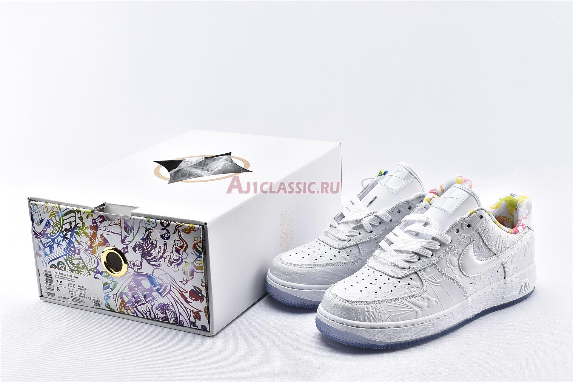 Nike Air Force 1 Low Year of the Rat CU8870-117 White/Multi Color Sneakers
