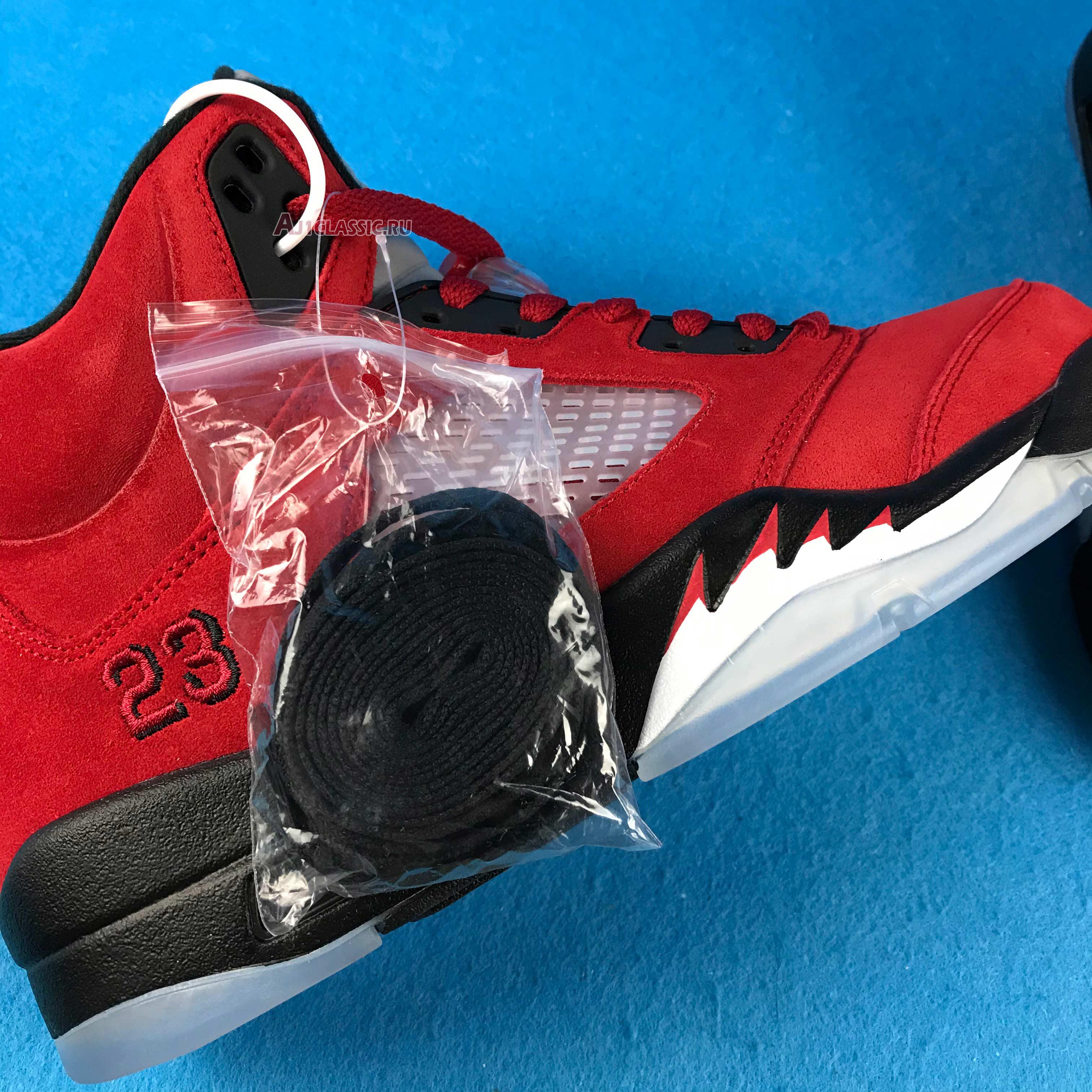 Air Jordan 5 Retro Raging Bull 2021 DD0587-600 Varsity Red/Black/White Sneakers