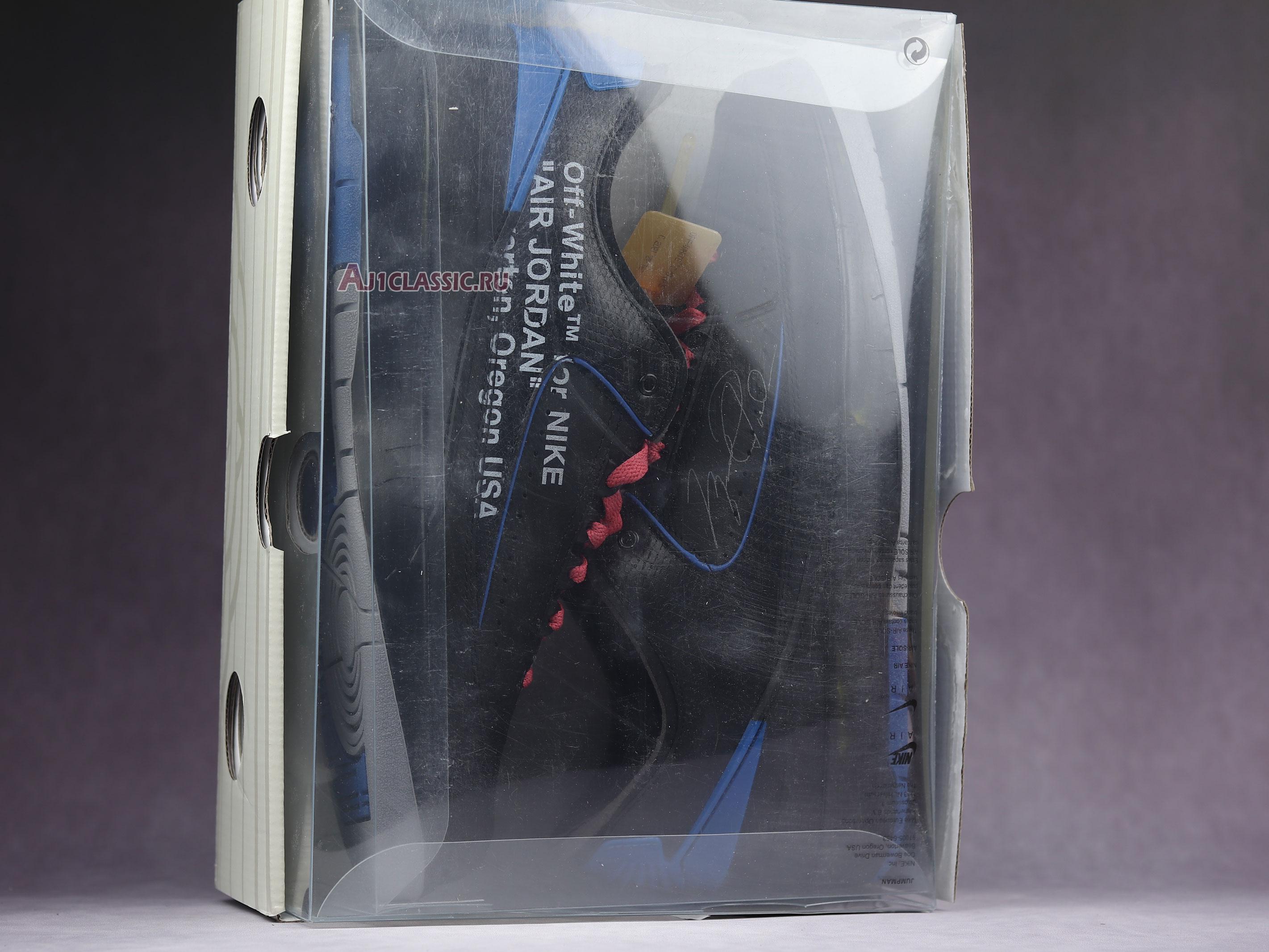 Off-White x Air Jordan 2 Retro Low SP Black Varsity Royal DJ4375-004 Black/Varsity Royal Sneakers